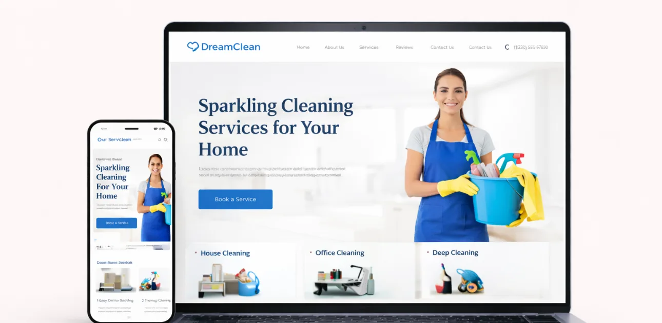 service based website development my